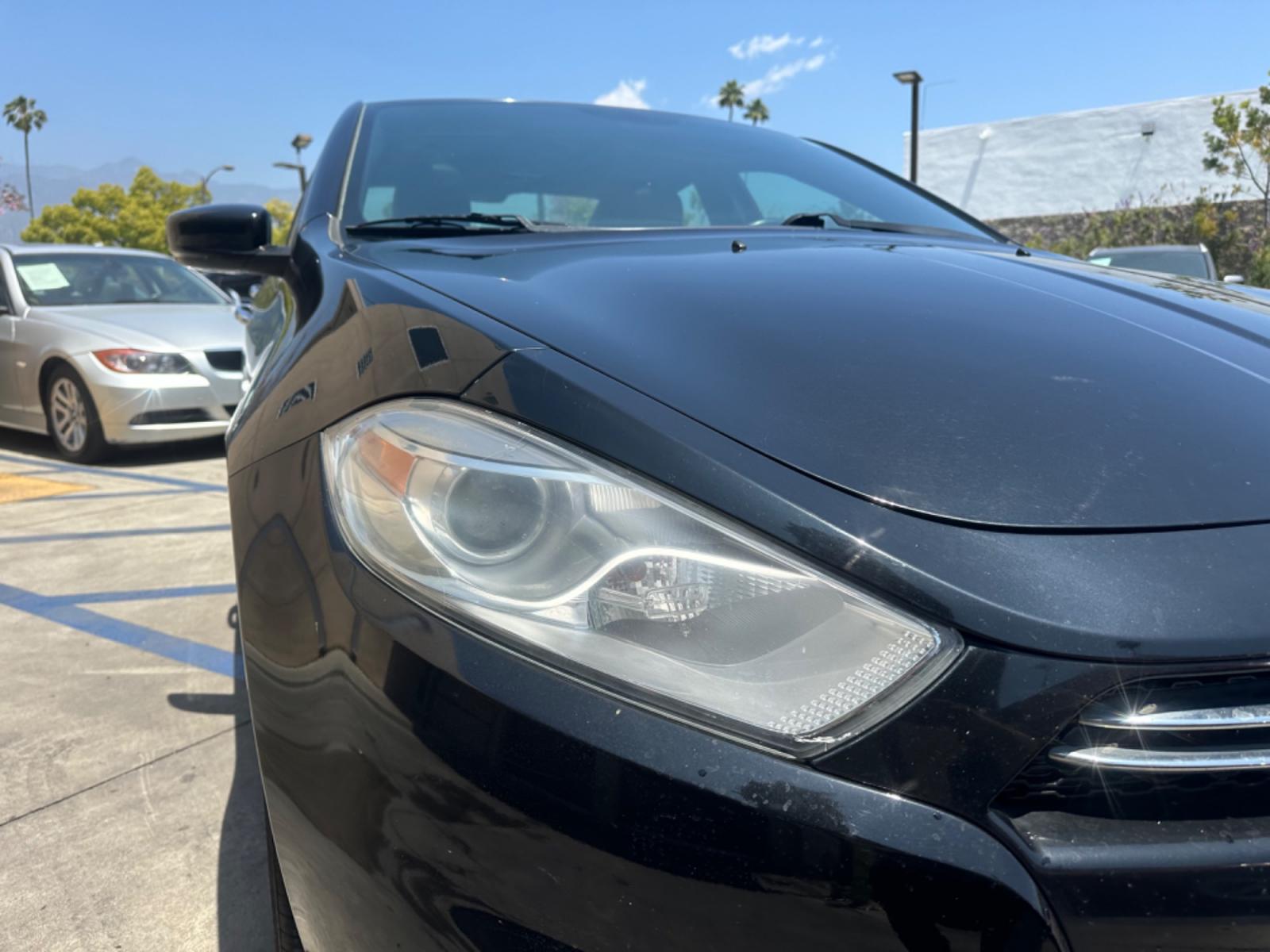 2013 Black Metallic /BLACK Dodge Dart LIMITED (1C3CDFCH4DD) with an 1.4L L4 DOHC 16V TURBO engine, 5-Speed Automatic transmission, located at 30 S. Berkeley Avenue, Pasadena, CA, 91107, (626) 248-7567, 34.145447, -118.109398 - Photo #9